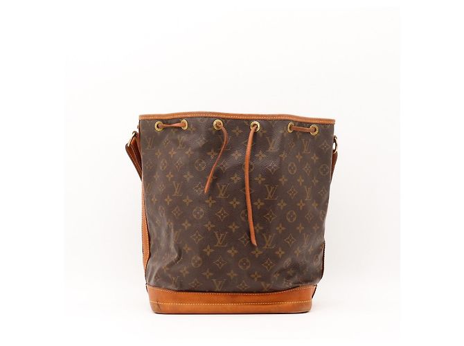 Louis Vuitton Monogram Noé Borsa a Secchiello Marrone Monogramma