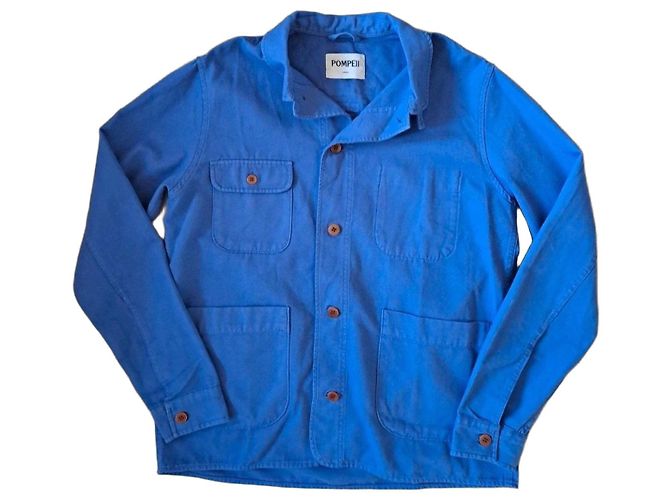 Autre Marque Pompeii Man Blazer Blau Lila