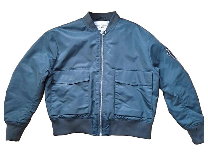 Autre Marque Marc O'Polo Denim Bomberjacke Dunkelgrün