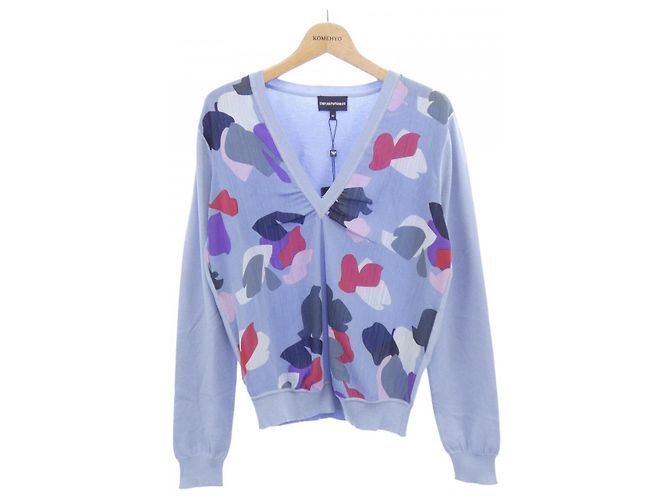 Top Emporio Armani Marrone Rosso Blu