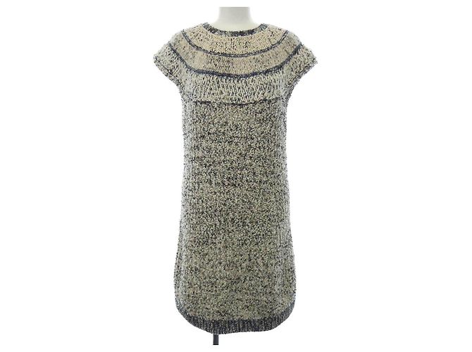 Chanel Blue Cloth Dress