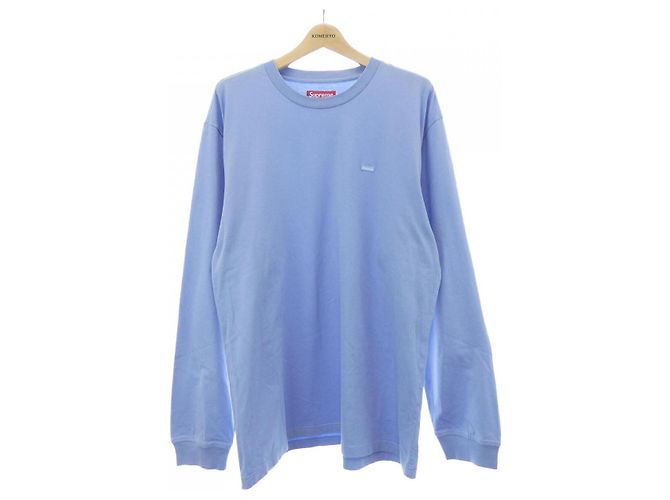 Supreme Small Box L/S Tee T-shirt a maniche lunghe Blu