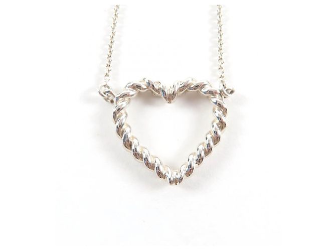 Tiffany & Co Collana Tiffany&Co. Heart Twist 925 Argento