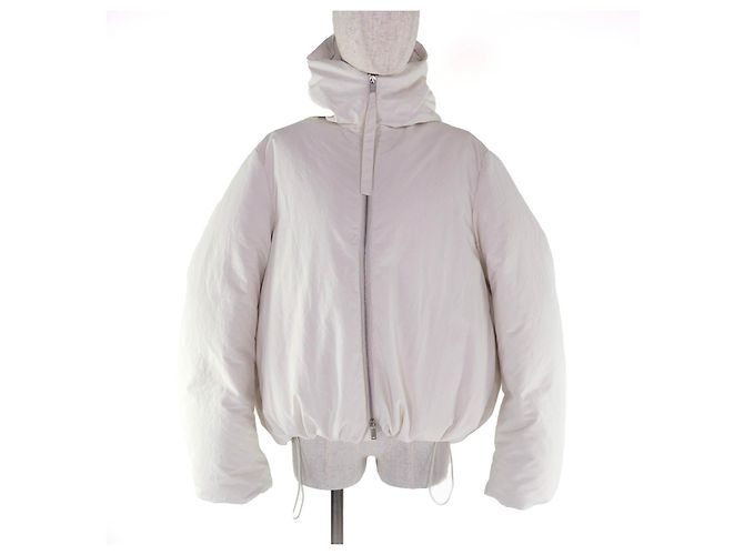 Chaqueta de poliéster con plumón JIL SANDER+ Beige