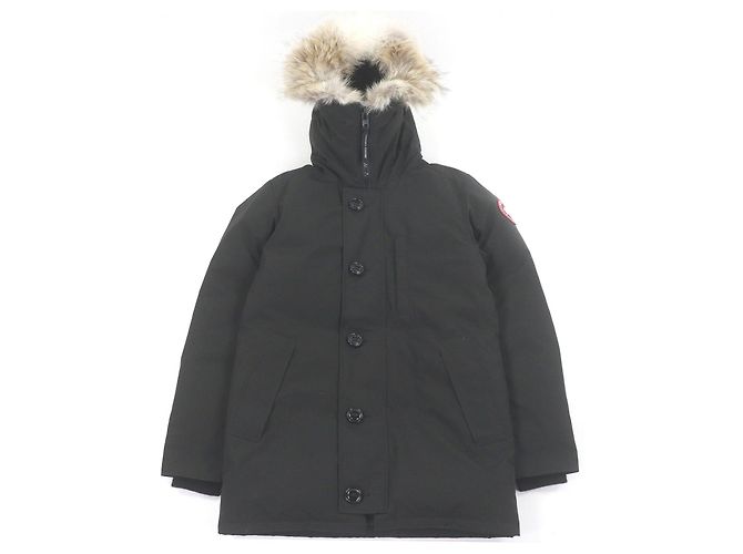 Casaco de Penas Canada Goose JASPER PARKA Preto