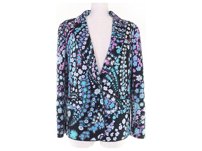 Casaco de lã e nylon LEONARD FASHION Multicor