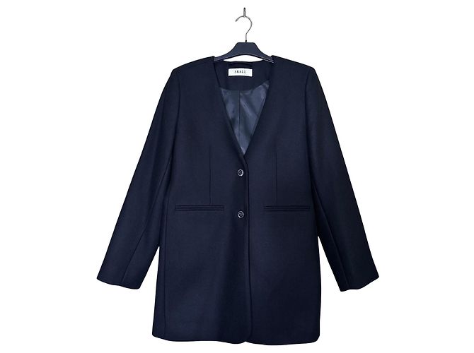 Autre Marque Blazer Lungo Diana SKALL Studio Nero