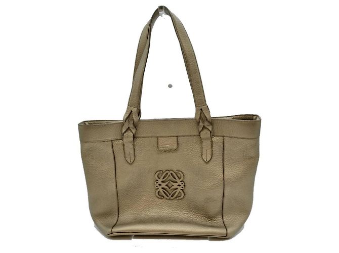 Sac cabas Loewe Fusta Anagram Doré