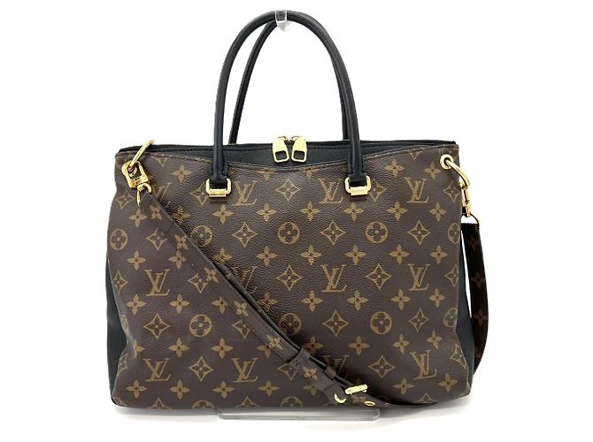 Sac à main Louis Vuitton Monogram Pallas Marron
