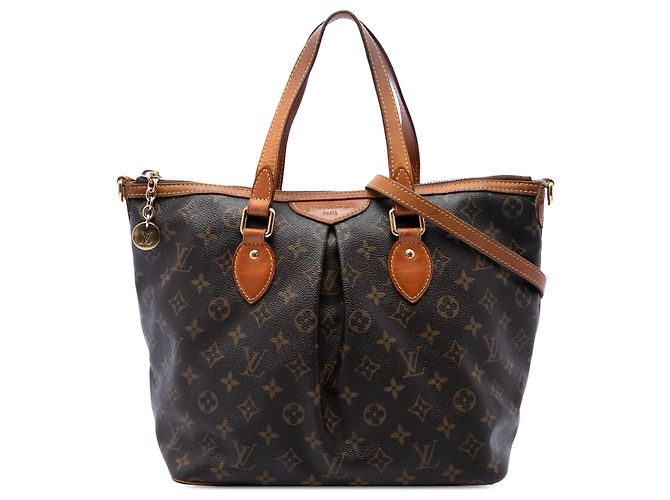 Louis Vuitton Brown Monogram Palermo PM Marron