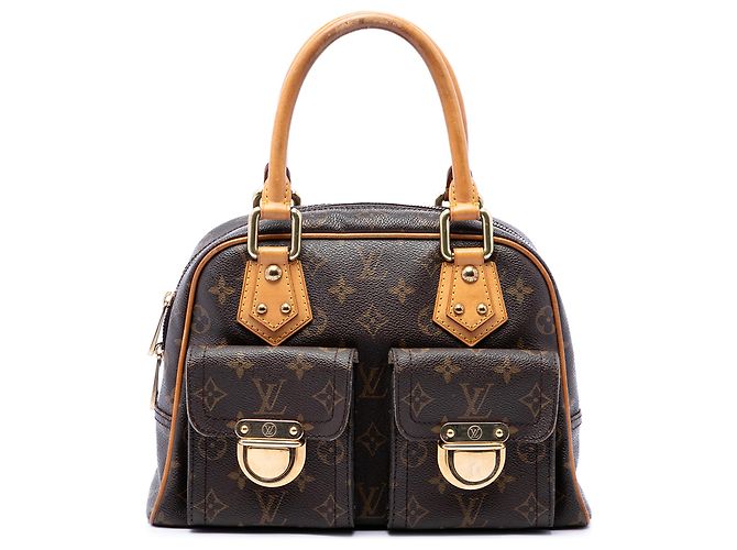 Louis Vuitton Brown Monogram Manhattan PM