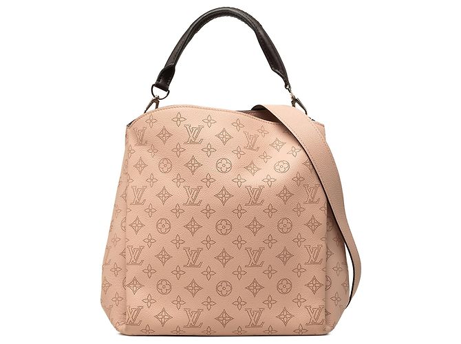 Louis Vuitton Pink Monogram Mahina Babylone PM Rosa