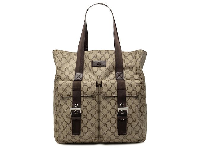 Tote Gucci Beige GG Supreme