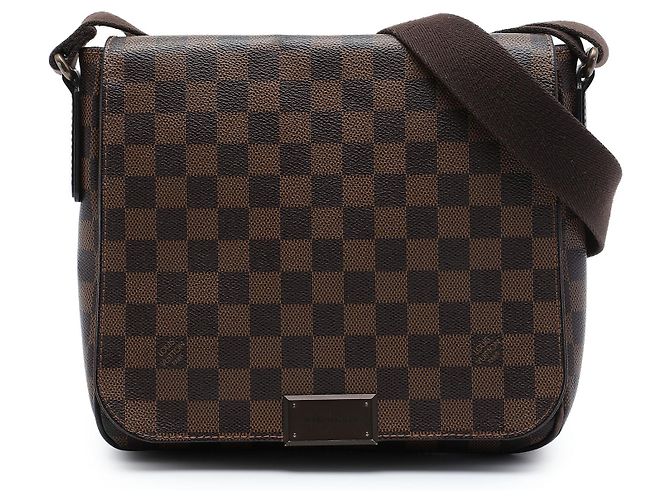 Louis Vuitton Brown Damier Ebene District PM Marron