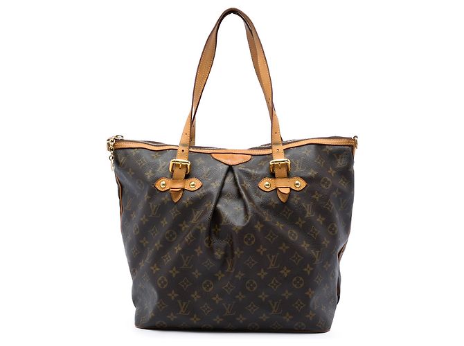 Louis Vuitton Brown Monogram Palermo GM Marron