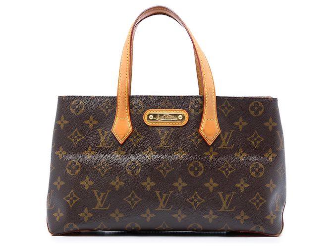 Louis Vuitton Brown Monogram Wilshire PM Marrom
