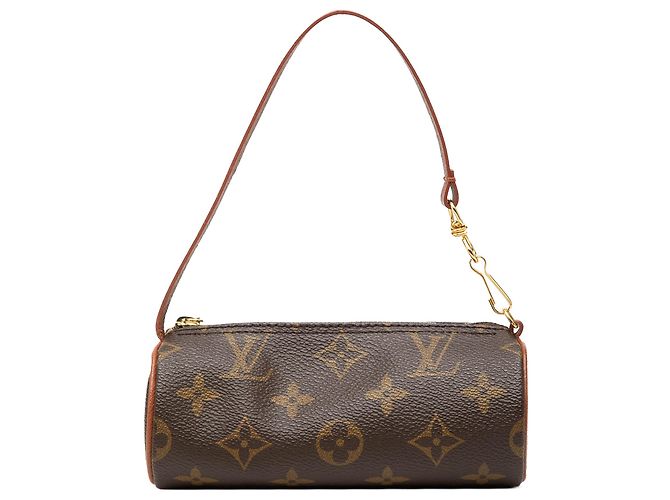 Louis Vuitton Brown Monogram Papillon Pochette Marrom
