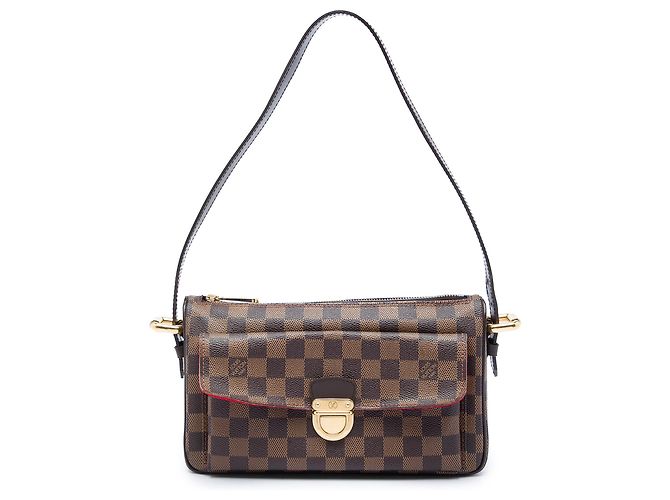 Louis Vuitton Brown Damier Ebene Ravello GM Marrom
