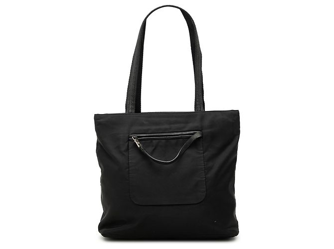 Prada Black Tessuto Tote