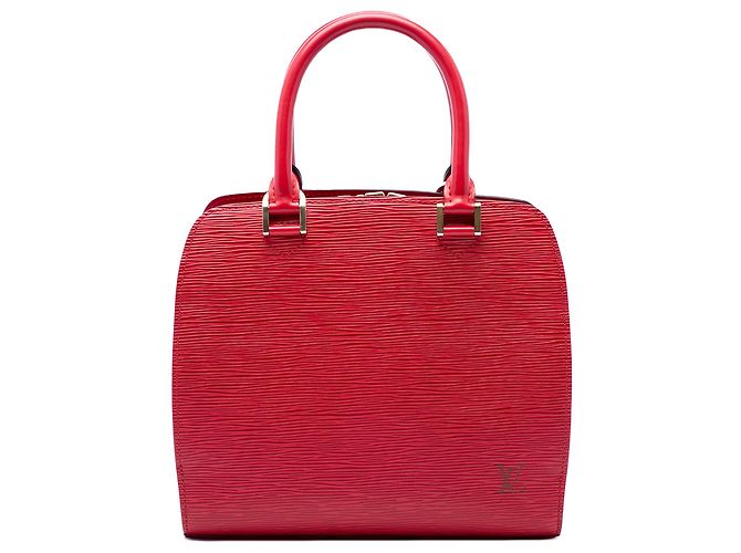 Louis Vuitton Red Epi Pont Neuf Rouge