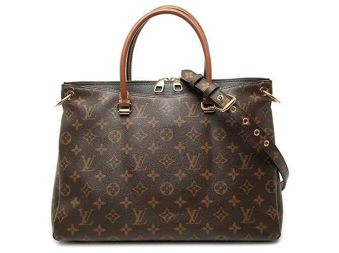 Louis Vuitton Brown Monogram Pallas MM Marrom