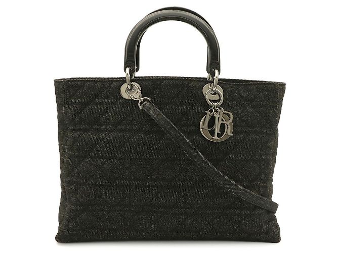 Sac cabas Dior Lady Dior Cannage Noir