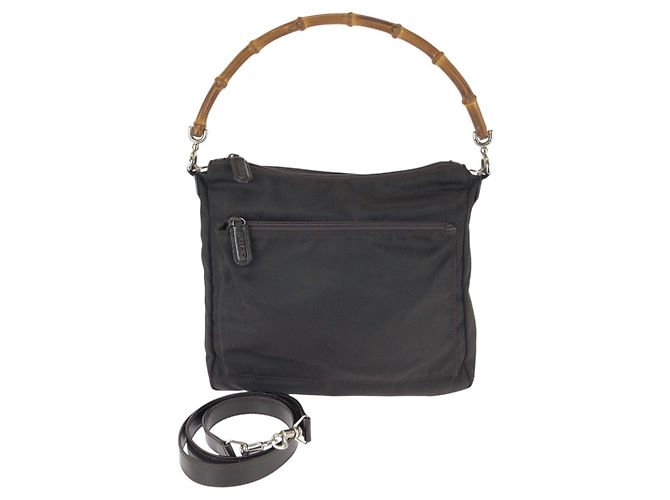 Borsa Gucci Bamboo 2way Marrone