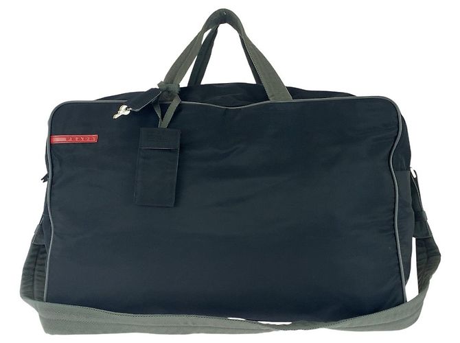 Borsa Boston Prada Sports Nero