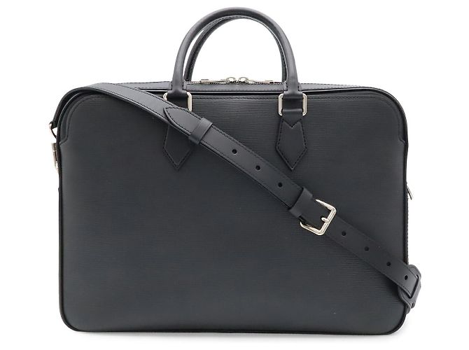 Louis Vuitton Epi Dandy Briefcase MM Schwarz