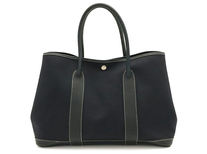 Hermès Borsa Tote Hermes Garden Party PM Blu