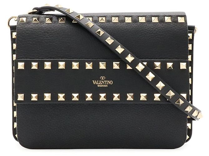 Valentino Garavani Bolso de hombro Valentino Rockstud Negro
