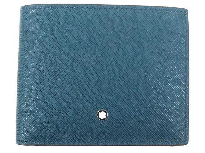 Montblanc Salt Real Green System Leder Bifold Geldbörse Grün