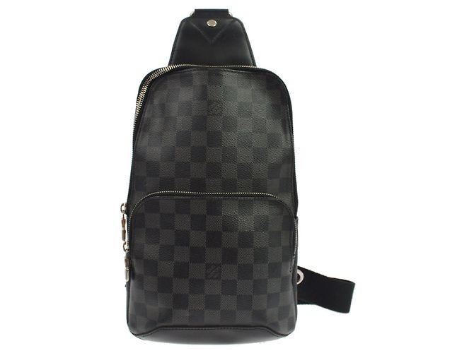 Louis Vuitton Avenue Sling Damier Graphite Marron