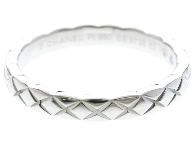 Anillo Mini Chanel Coco Crush en Platino Plata