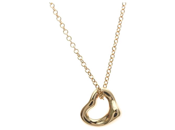 Autre Marque Collana Tiffany Open Heart in oro rosa 18K D'oro