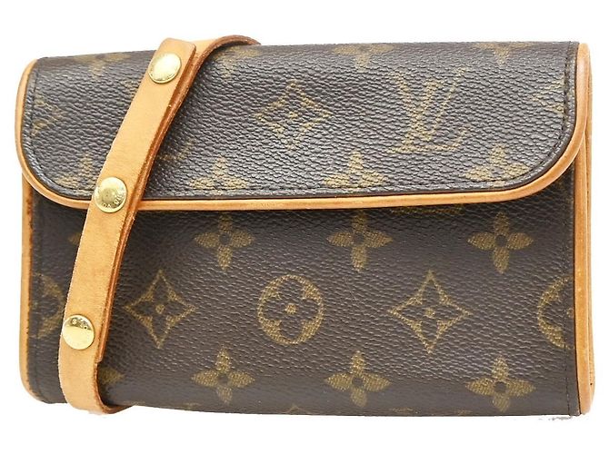 Louis Vuitton Florentine Waist Monogram Canvas Marron
