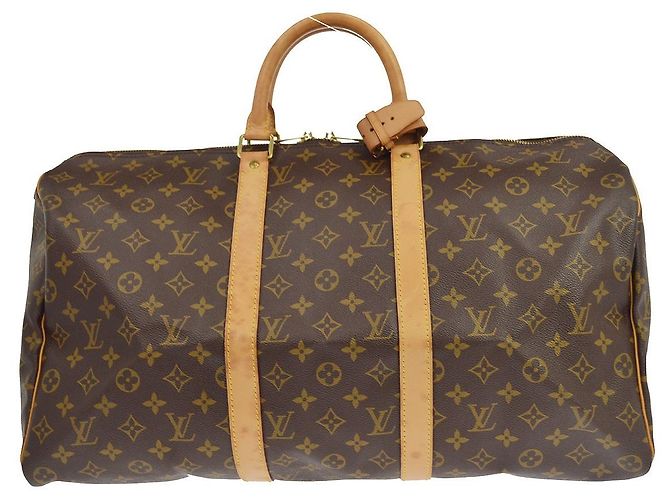 Louis Vuitton Keepall Monogram Canvas 50 Marron