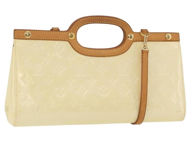 Louis Vuitton Roxbury Drive Monogram Vernis Beige