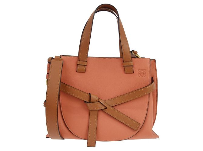 Loewe Gate Leather Mini Pink