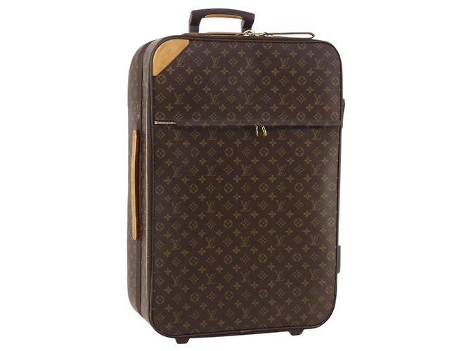 Louis Vuitton Pegase Luggage Monogram Canvas 65 Marrom