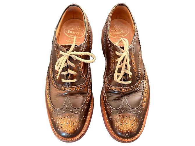 Scarpe Derby Church's in pelle marrone