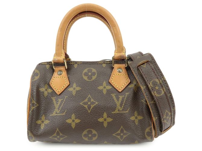 Louis Vuitton Speedy Mini HL Monogram Canvas Marrone
