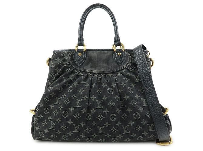Louis Vuitton Neo Cabby Monogram Denim MM Nero