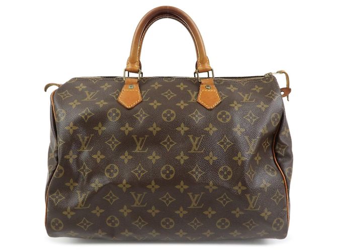 Louis Vuitton Speedy Monogram Canvas 35 Marrom