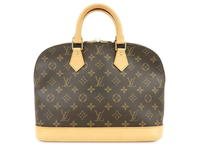 Louis Vuitton Alma Monogram Canvas PM Marron