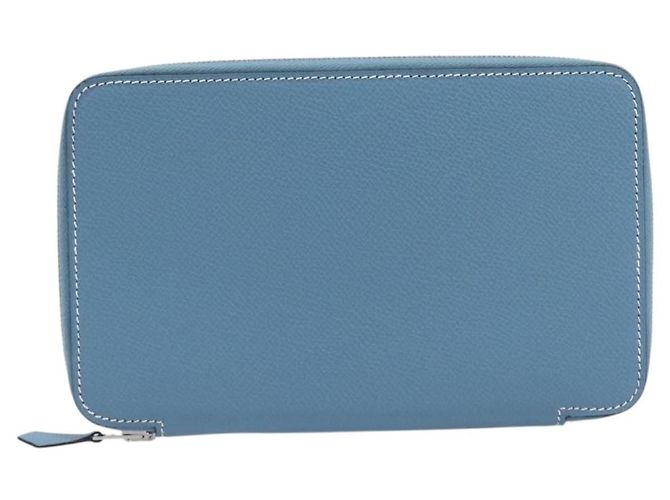 Hermès Hermes Vision II Agenda Epsom Blue