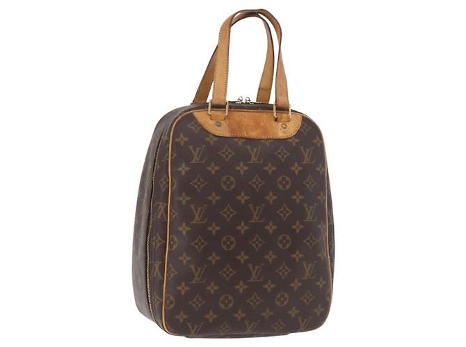 LOUIS VUITTON Monogram Excursion Hand Bag M41450 LV Auth ka6367 Monograma