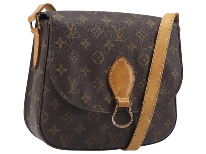 LOUIS VUITTON Monogram Saint Cloud GM Shoulder Bag M51242 LV Auth bs37197 Monogramme