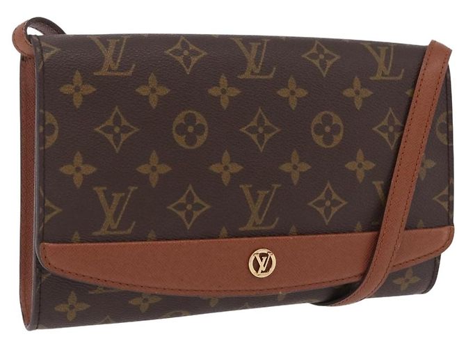 LOUIS VUITTON Monogram Bordeaux 24 Shoulder Bag M51798 LV Auth bs37185 Monograma