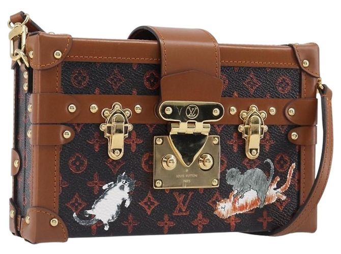 LOUIS VUITTON Borsa a tracolla Catgram Petite Mar M44407 LV Auth 204123SM Monogramma